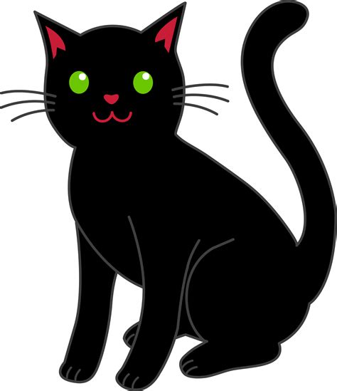 black cat clip art free|printable pictures of black cats.